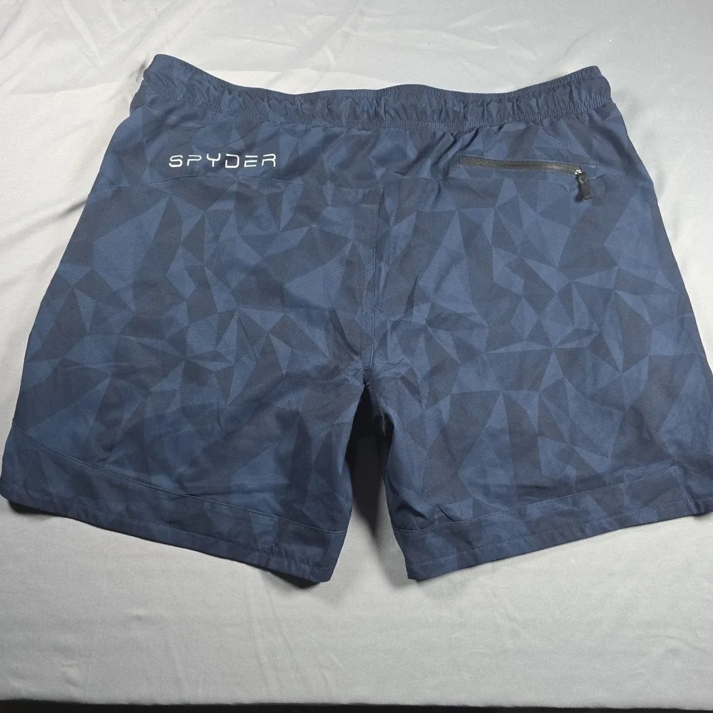 Spyder Men's Swim Shorts, Dark Blue, Size XXL NWT